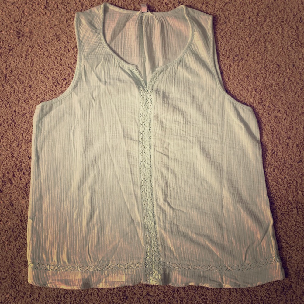 Sonoma embellished tank top